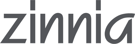 Zinnia Logo Brand