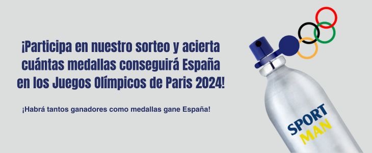 ¡Sorteamos una fragancia Sportman para cada medalla que gane España en los Juegos Olímpicos!